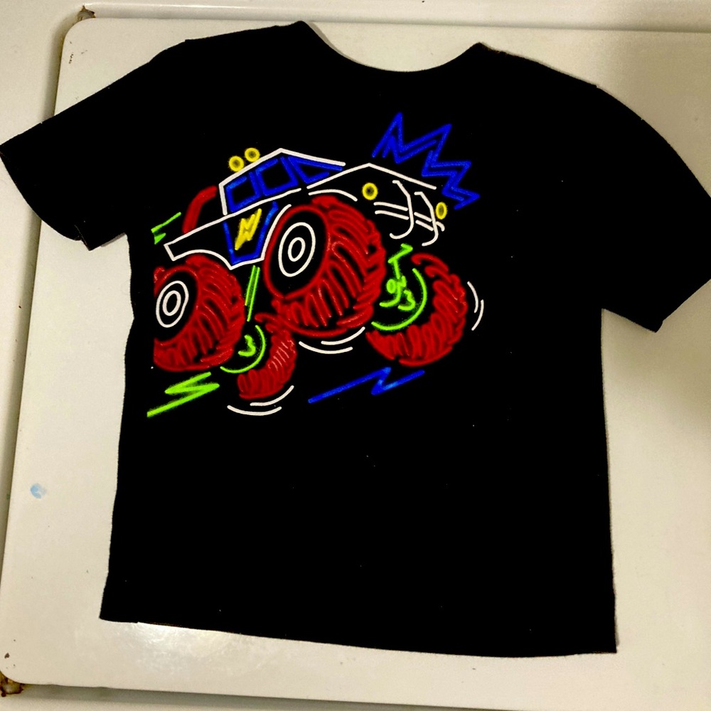 Toddler Boys Monster Truck Shirt